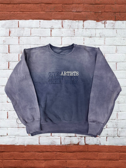 GIVE ARTISTS CREDIT FOR THEIR WORK